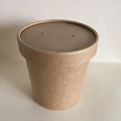 Disposable Food Container Paper Soup Cup