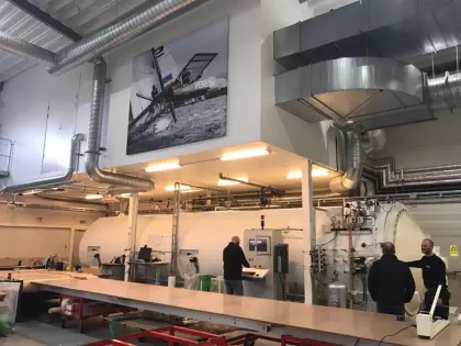 ASME Composite Carbon Fiber Autoclave