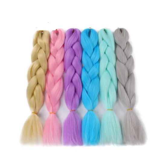 Alileader Wholesale 100g 24Inch Synthetic Jumbo Braid Hair