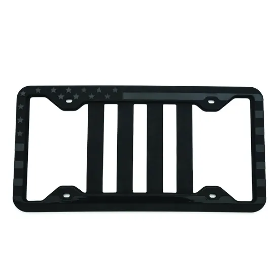 U.S. Car Waterproof Silicone License Plate Frame Holder