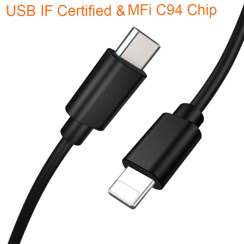 USB C to C94 MFi Certified PD Cable