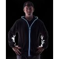 Kleurrijke Lights Up hoodie met rits