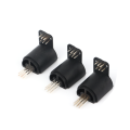 Special shaped semi-circular connector 6P double