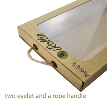 Plain Personal Design Kraft Drawer Gift Paper Box
