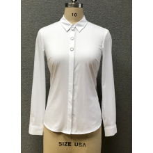 Women's woven long shirt