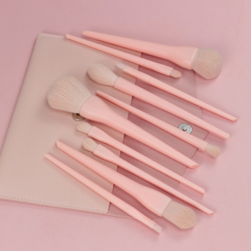 High-Quality Vegan Makeup Brush Set with Custom Logo for Loose Powder and Professional Use