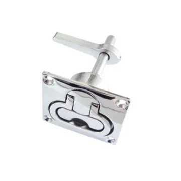 Marine Hardware Polished Stainless Steel Lock Lift Handle for Boats