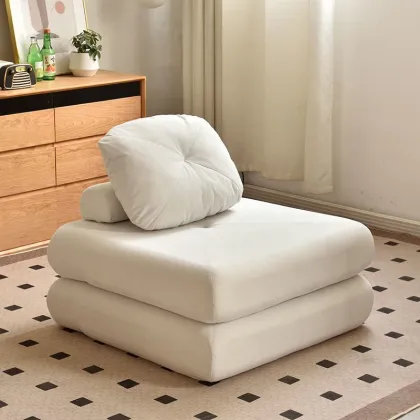 Modern Style Lazy Bean Curd Block Easy Sofa