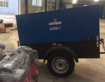 Atals Copco-Liutech Small Diesel Screw Portable Air Compressor (185cfm and 7Bar)