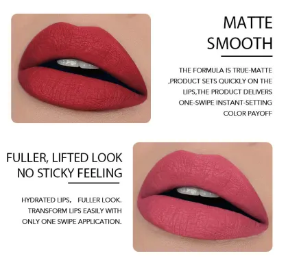 Wholesale Vegan Custom Private Label Matte Lipstick