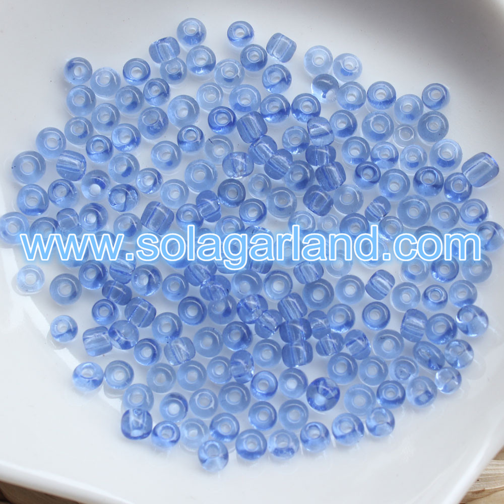 Clear 2MM Glass Seed Beads