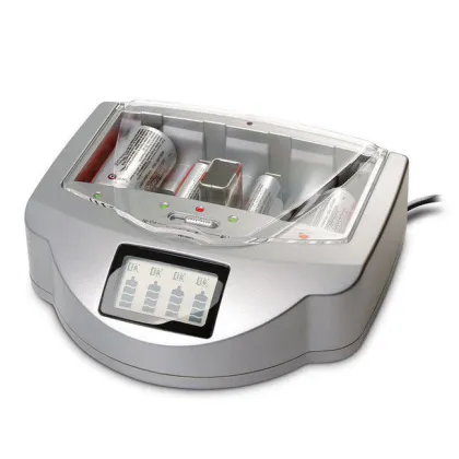 Aaa / Aa Rapid Lcd Universal Battery Recharger For Duracell , Energizer , Amazonbasics , Sanyo