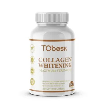 Glutathione Whitening Capsules: Support Immune Function, Detox, Reduce Dark Spots, Brighten Skin Tone