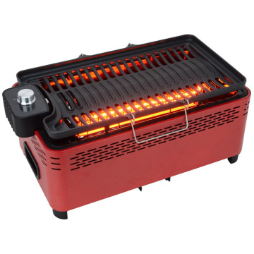 Electrical And Charcoal BBQ Grill