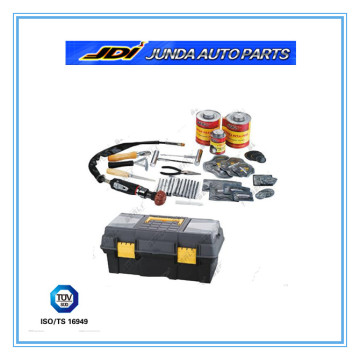68 pcs emergency tire repair tools kit with steel hand and insert tools