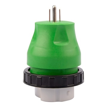 J587 3 Prong 15 Amp έως 50 Amp RV Plug με σύνδεση κλειδώματος