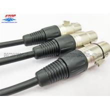 XLR 5-pin Moters Mikrofono garso jungtis