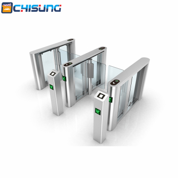 Chisung Luxury Electronic NFC RFID -Karten Automatische Schalldämpfer Gate Drehstil Fußgängergeschwindigkeit Gate: Access Control -Lösung