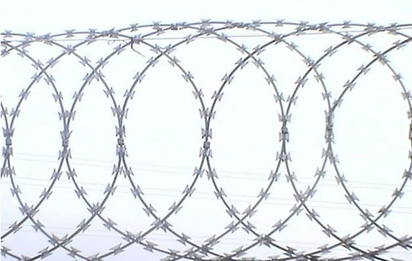 High Security Galvanized Razor Barbed Wire