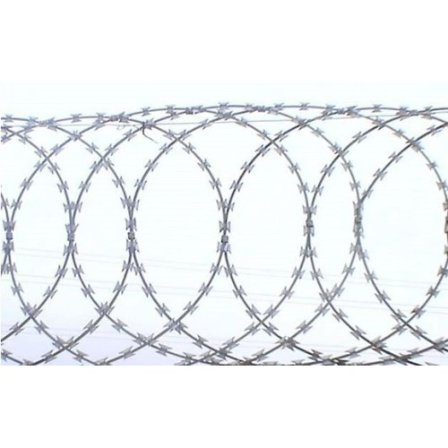 Razor Barbed Wire Mesh High Security Galvanized Razor Barbed Wire Manufactory