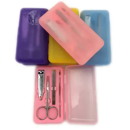 Nail Care Personal Manicure Pedicure Set & Travel Grooming Kit Tools