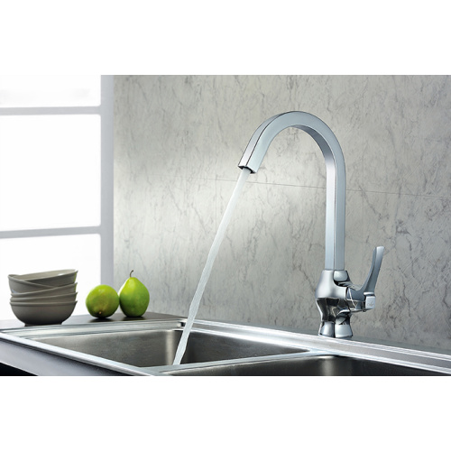 Gold Single Handle Kitchen Faucet Single Hole