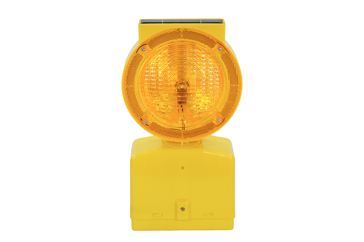 Solar Barricade Warning Light