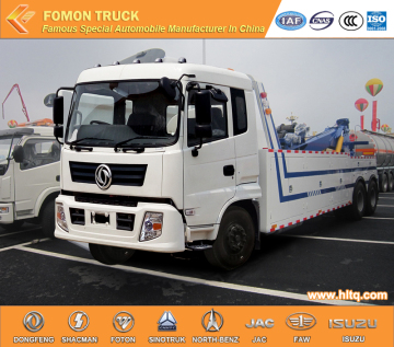 Dongfeng 6x4 road wrecker truck