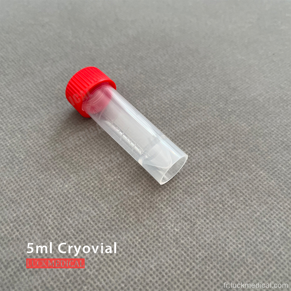 Thread externe cryotube 5 ml