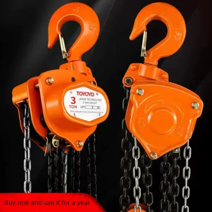 Imported Quality Crane and Lifting Equipment: Chain Blocks and Hand Hoists