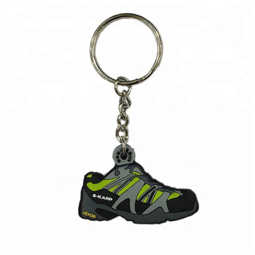 3D Rubber Mini Sneaker Keychain