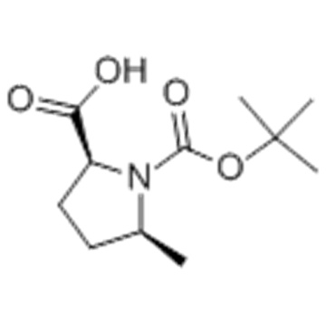 (2S, 5S) -N-Boc-5-metylpyrrolidin-2-karboxylsyra CAS 334769-80-1