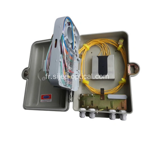 Chine Boitier De Distribution De Cable Fibre Optique Exterieur Smc 24 Cores Fabricants
