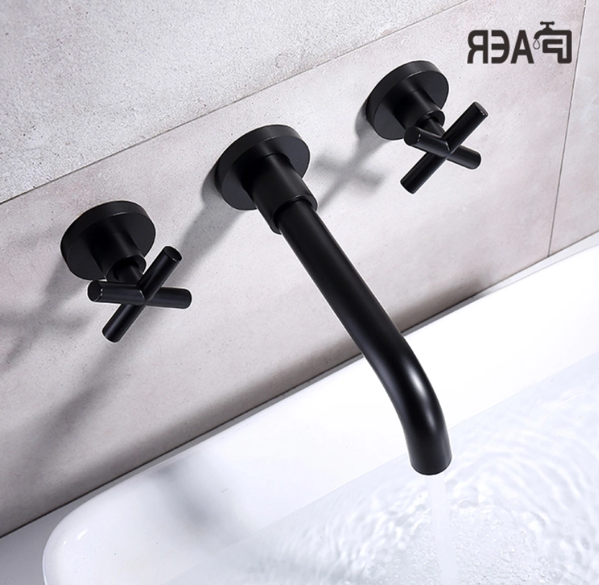 Concealed basin mixer for bathroom