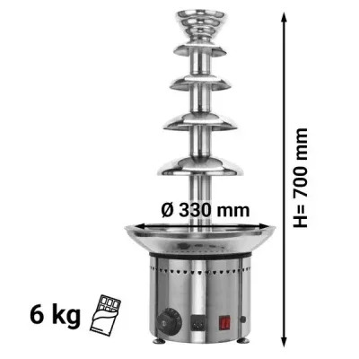 Commercial Chocolate Melting Pot Chocolate Fountain Machine