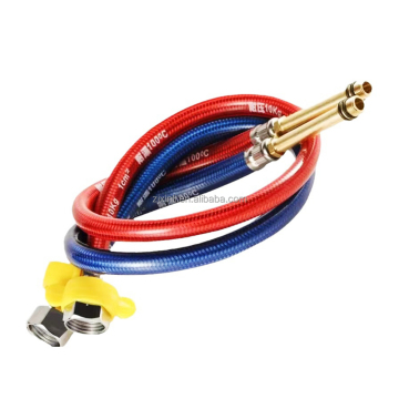 X18646BSB Steel Nut 304 Stainless Steel Wire Faucet Hose with PVC Cover