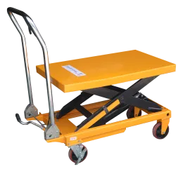 Platform small hand single scissor hydraulic lifting table