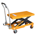 Platform small hand single scissor hydraulic lifting table