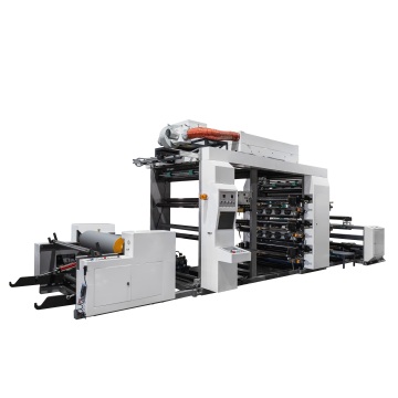 Flexographic Printer for Color Paper Packaging Bags