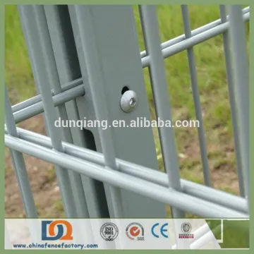 Powder Coated Double Wire 565 Welded Fence for Public Utility Facilities