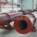 Small Rotary Drum Dryer for four heads pallet