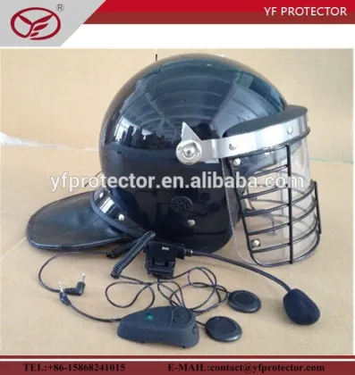 Riot Helmet With Mesh Visor/Self Defense Equipment