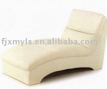 modern leather chaise lounge