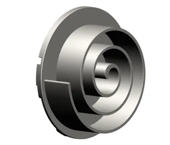 Vortex Auto Compressor Parts: Moving Disc and Stationary Disc for AC Compressors