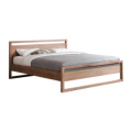 Luxury home 1.8m oak box spring bed design