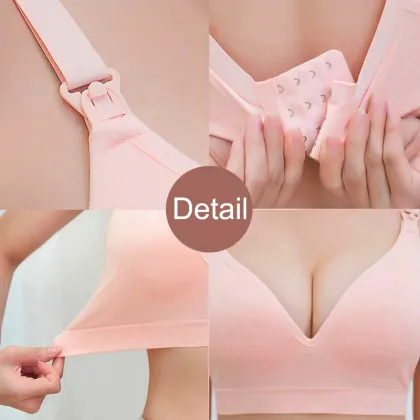 Custom Logo Private Label Postpartum Underwear Maternity Nursing Bra