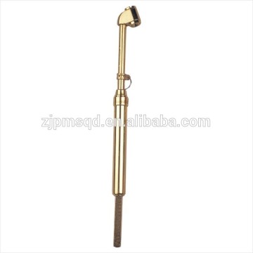 metal body ,meta head two side metal bar Heavy-duty dual-head tire pressure gauge