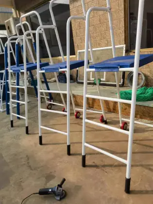 simple folded volley umpire chair