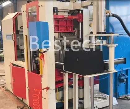 Automatic foundry mold handling line to fit the FDNX Flaskless Molding Machine