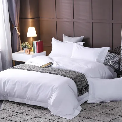 Wholesale 5 star hotel linen bed sheet
